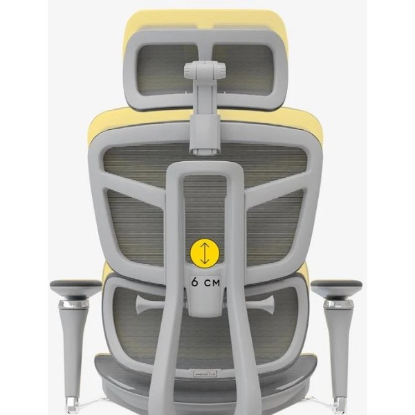 Фото - Кресло офисное Mealux S4 Air Grey (HF-S4 M/G)